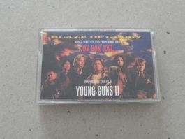 MC Music Kassette USA Rock Band Bon Jovi 1990 Blaze of Glory
