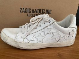 Zadic &Voltaire Lederschuh, vintage Sniker s