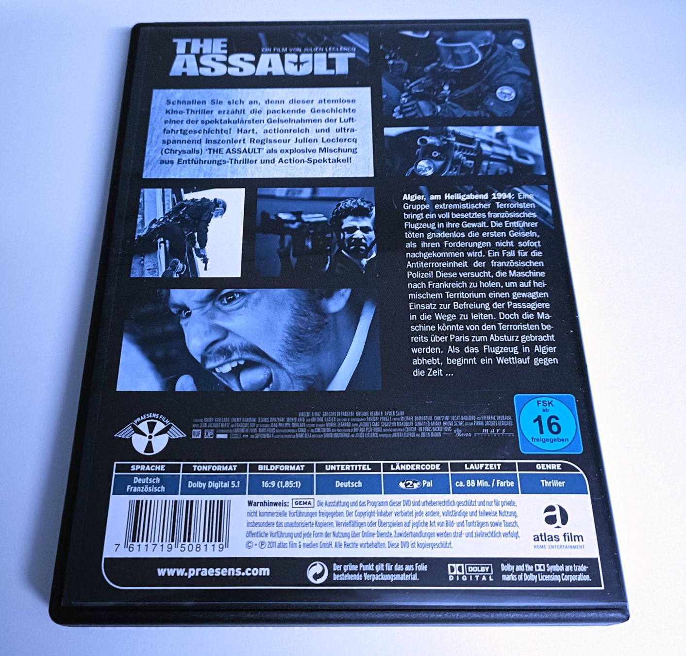 Tutti i DVDs: THE ASSAULT – Usato da Köniz venduto da Movieportal007 1