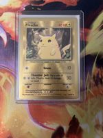 Pikachu Metallkarte PROMO
