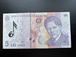 Billet Roumanie 🇷🇴 5 lei 