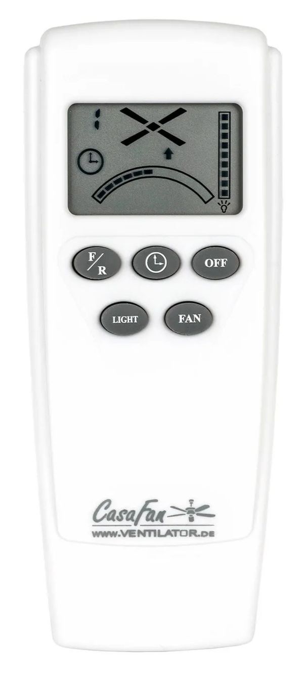 Ventilatoren: Deckenventilator Eco Plano II - Ø132cm - grau - mit Leuchte – Neu und originalverpackt aus Dagmersellen von ZIPZAP8 2