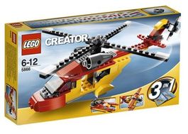 Lego Creator 5866 / hélicoptère de sauvetage