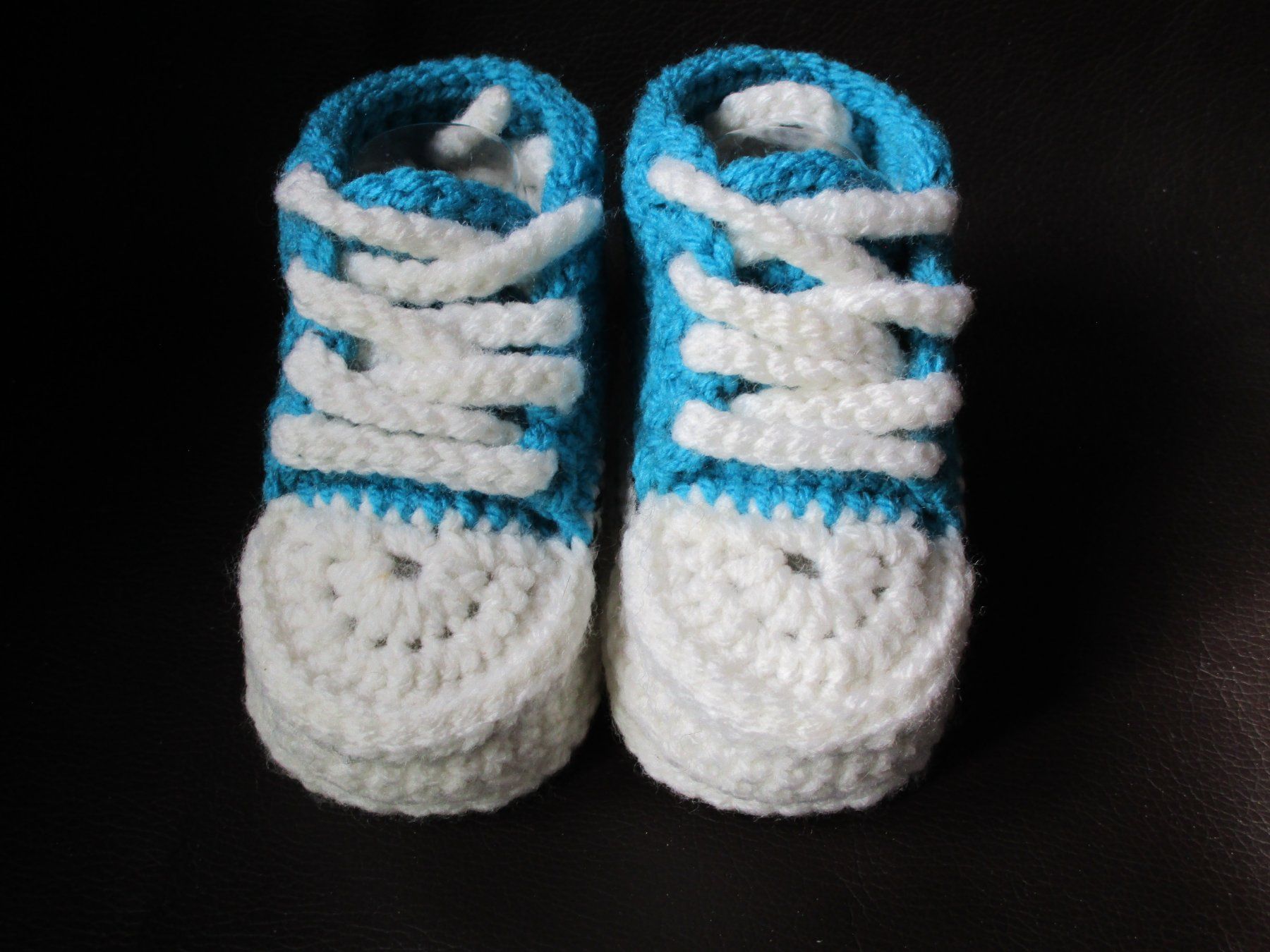 Scarpe per ragazzi: Babyschuhe Hand gehäkelt (10cm) – Nuovo (secondo la descrizione) da Leuk Stadt venduto da Simone_RZ 3