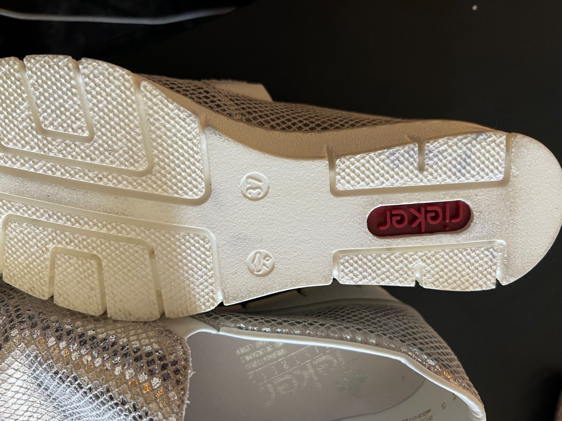 Rieker Scarpe da donna: RIEKER HALBSCHUH GR.37 – Nuovo (secondo la descrizione) da Schaffhausen venduto da susiquatro01 5