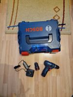 Bosch Professional GSR 12V-15 inkl. 2x2Ah Akku und Ladegerät