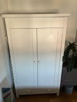 Kinderschrank aus Holz, weiss