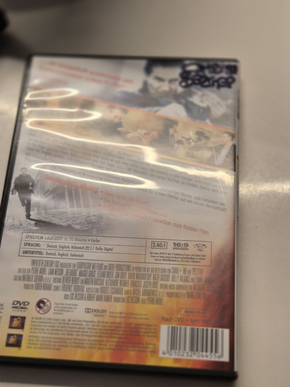 Tutti i DVDs: DVD 96 Hours – Usato da Krauchthal venduto da SamsPuce 1