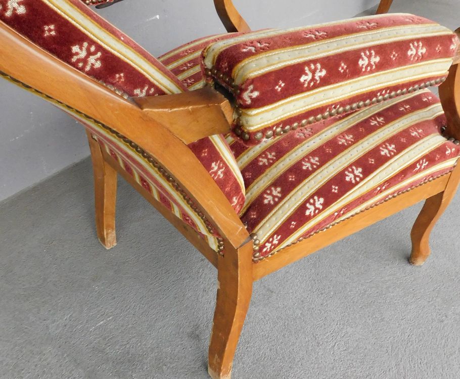Rausverkauf Voltaire antik Louis Philippe original Sessel Kaufen auf