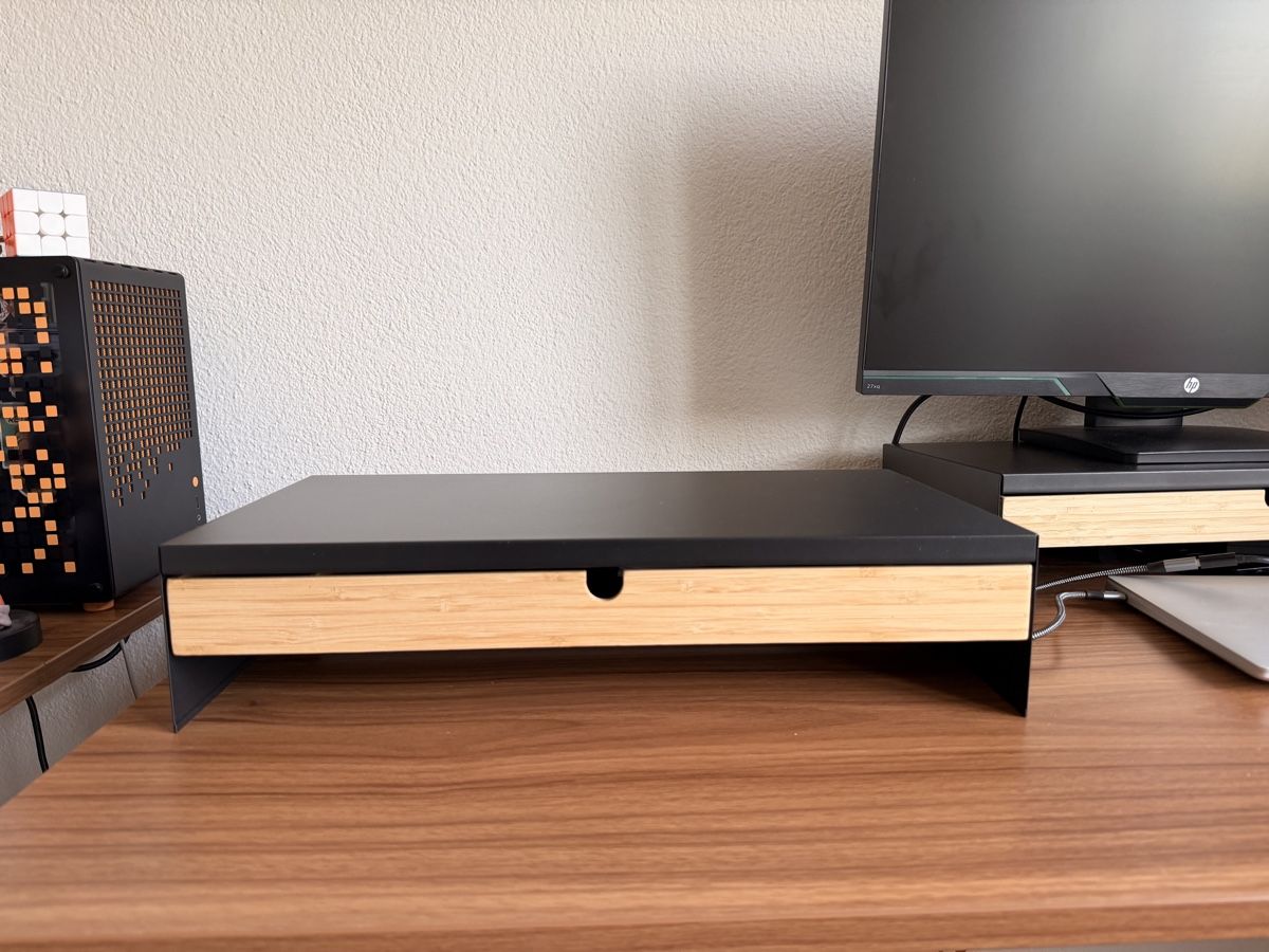 Staffa per monitor: Monitorständer mit Schublade – Nuovo (secondo la descrizione) da Staufen venduto da J.sant