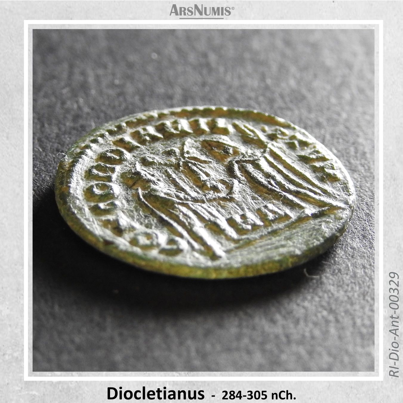 Alle Münzen: Römische Münze - Diocletianus – Gebraucht aus Oberwil b. Zug von ArsNumis 3
