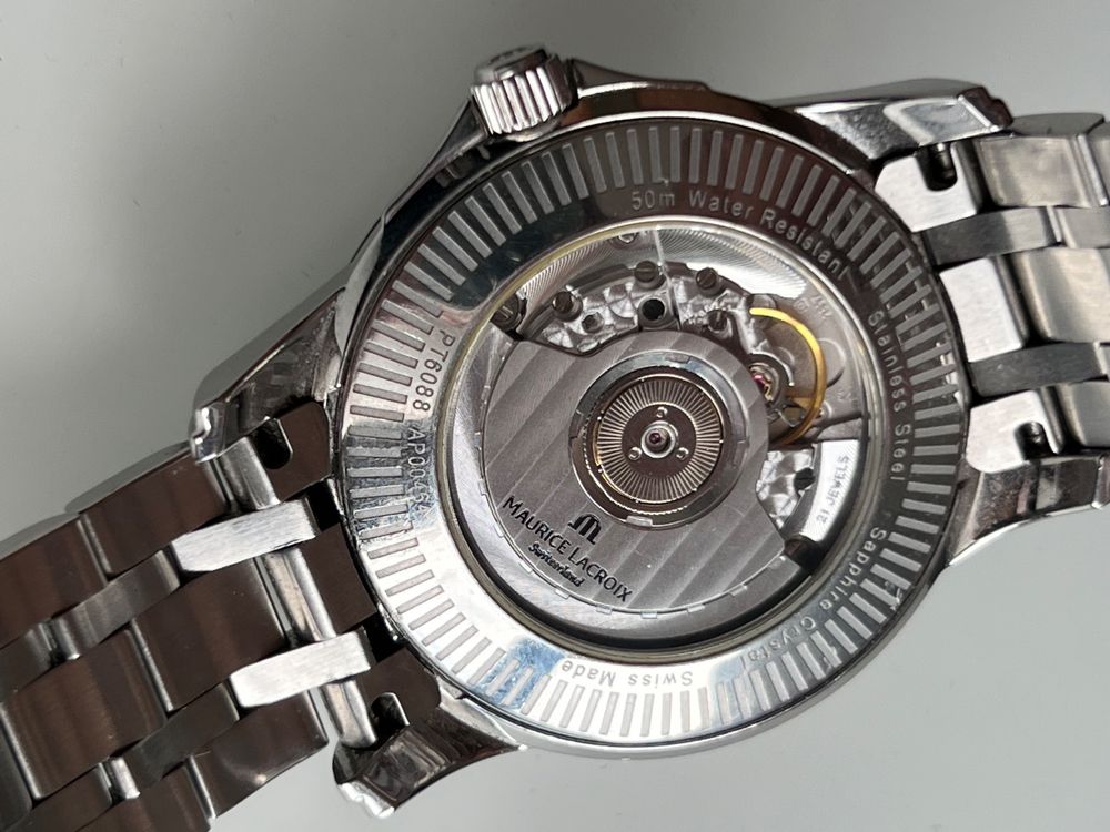 Maurice Lacroix Orologi: Mauric Lacroix Pontos Reserve de Marche, Automatik, 40cm – Usato da Flawil venduto da Miky-700 5