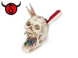 Stiftehalter - Totenkopf Schädel