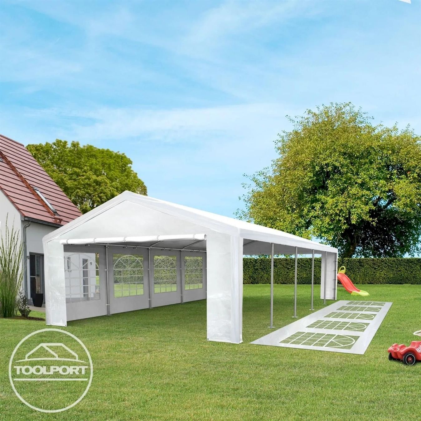 Tende & Padiglioni: Partyzelt Pavillon 4x8m Wasserdicht – Nuovo e nell'imballaggio originale da Bottighofen venduto da zaap 3