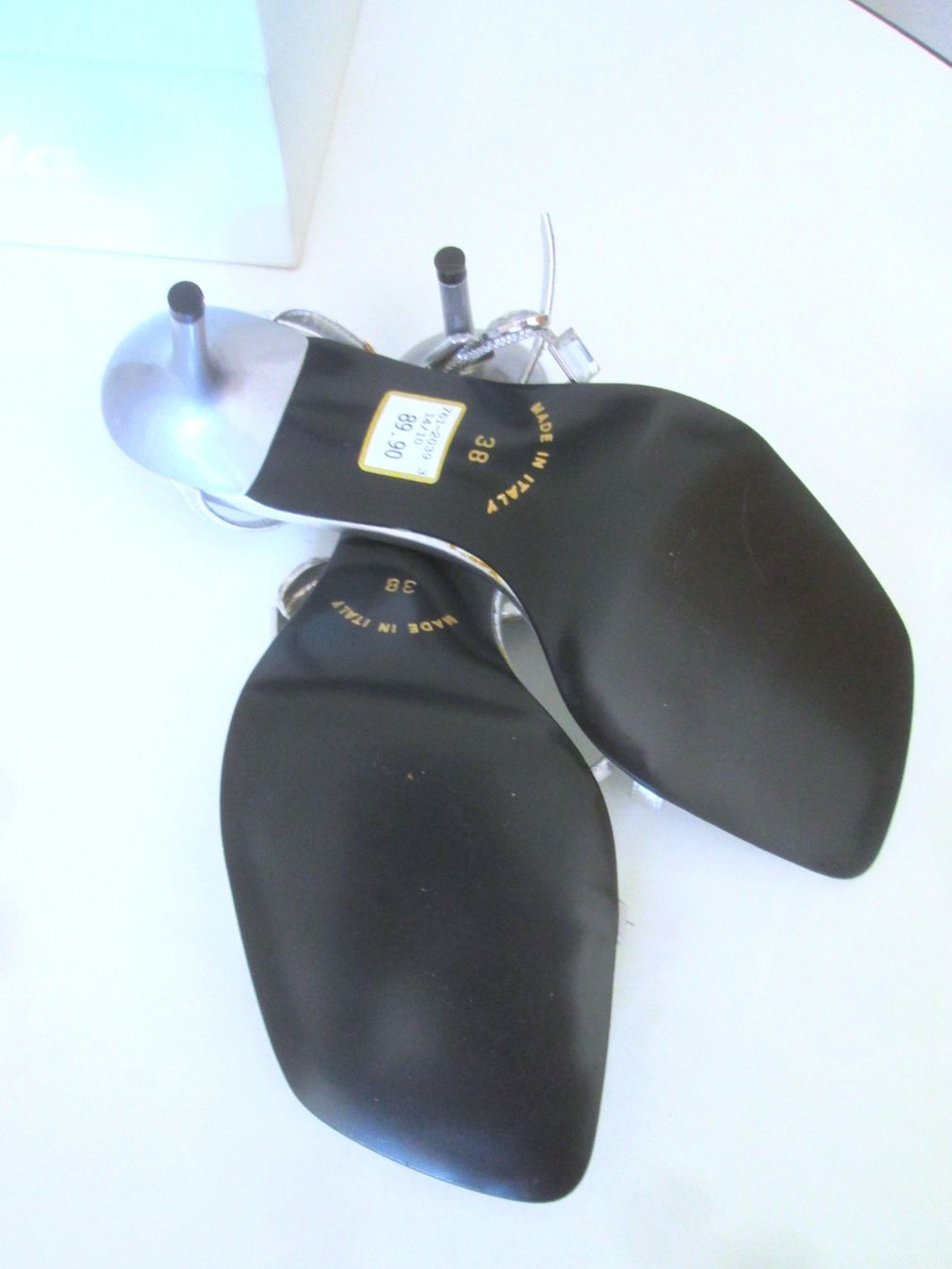 Scarpe da donna: Bata Flip-Flops mit Strasssteinen, Größe 38, neu – Nuovo e nell'imballaggio originale da Sementina venduto da babucia 3
