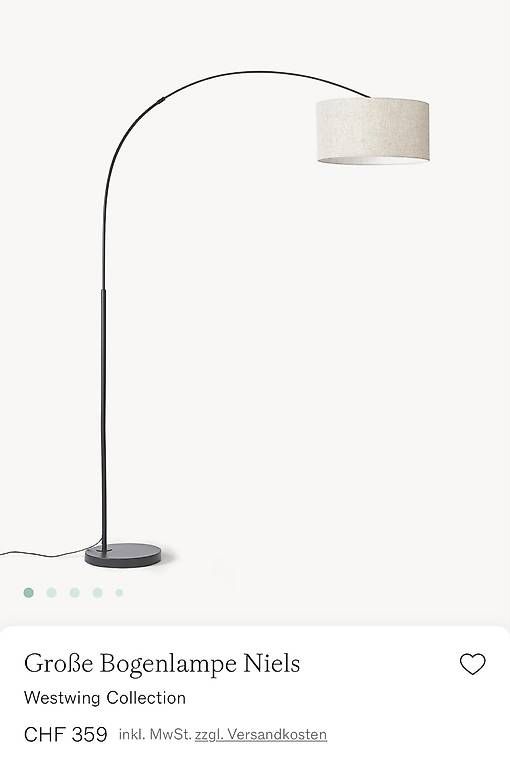 Westwing Lampade: Stehlampe (von Westwing) – Usato da Zug venduto da lj.bag 2