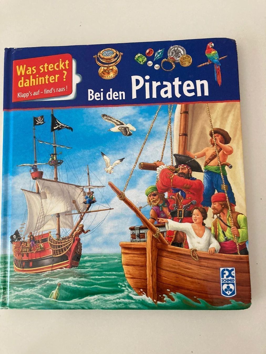 Bücher: Bei den Piraten, Kinderbuch mit Klappen – Gebraucht aus Rotkreuz von RoseAss