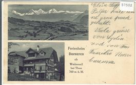 Ferienheim Dorneren ob Wattenwil bei Thun