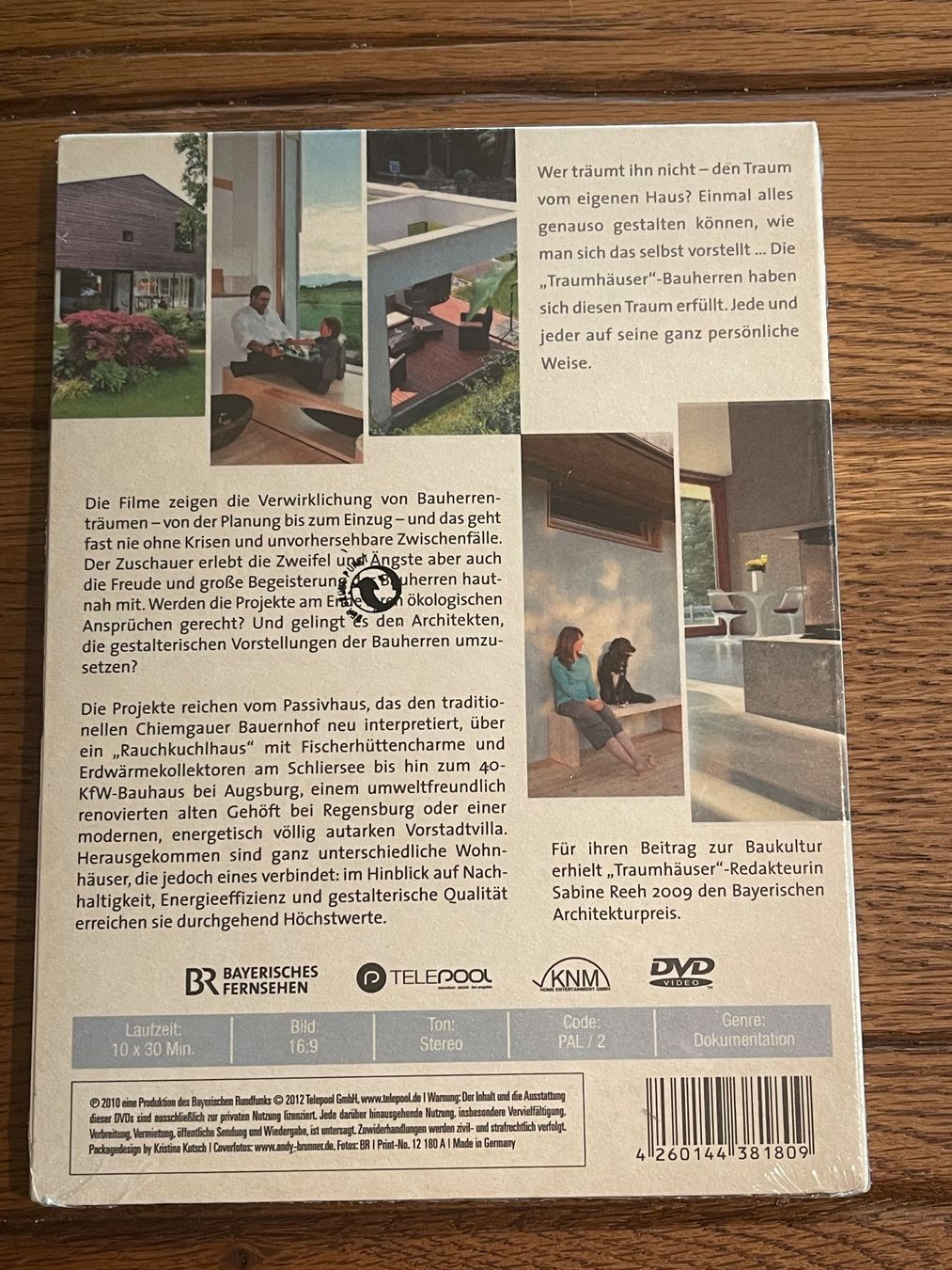Alle DVDs: DVD Traumhäuser - Architektur Dokumentation Neu – Neu und originalverpackt aus Zuerich von Dorsi 1