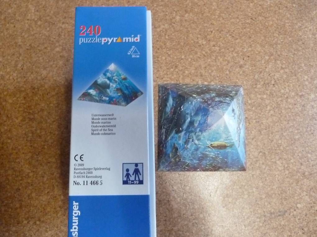 Ravensburger Puzzle: 240 Teile Ravensburger Unterwasserwelt Pyramide – Usato da Ueken venduto da dale02 2
