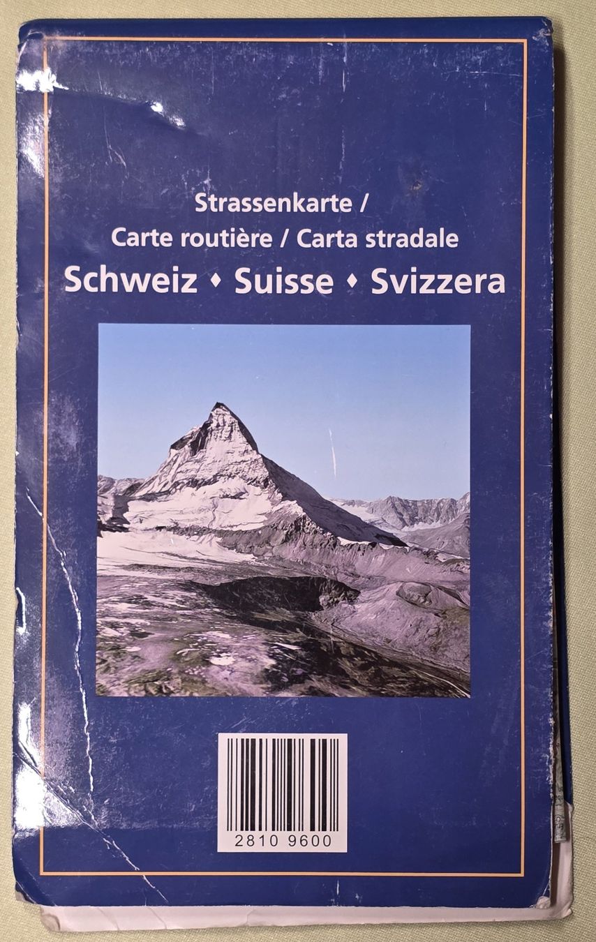 Landkarten & Atlanten: Strassenkarten Schweiz – Gebraucht aus Filzbach von Cschufi