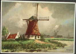 WINDMÜHLE signiert Künstler