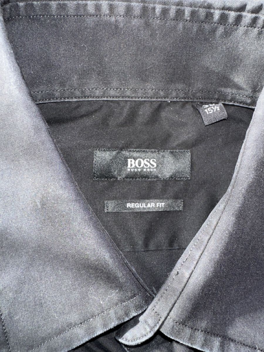 Hugo Boss Hemden: Hugo Boss Hemd Gr. 39 Regular Fit schwarz – Gebraucht aus St. Gallen von mai_gd7k 2