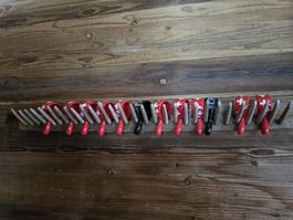 Rustikale Tassen- und Gläserhalterung Holz