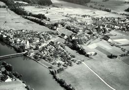 AARWANGEN Flugaufnahme Swissair
