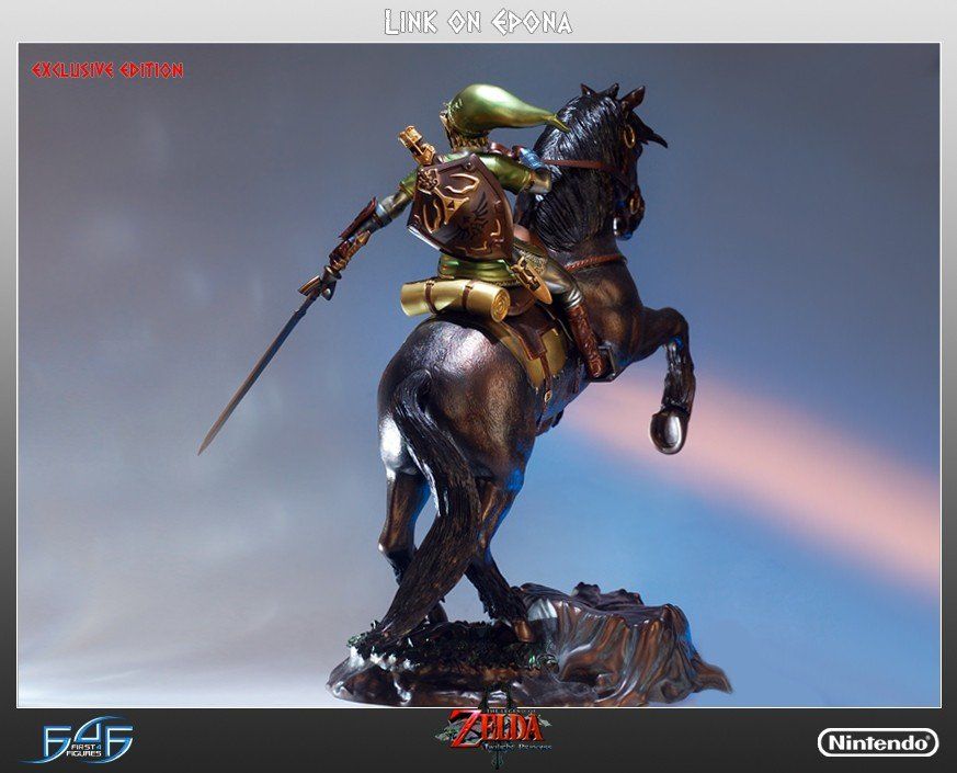 Nintendo Statuette: First 4 Figures Link on Epona Exclusive F4F – Nuovo (secondo la descrizione) da Sumiswald venduto da dulik94 3