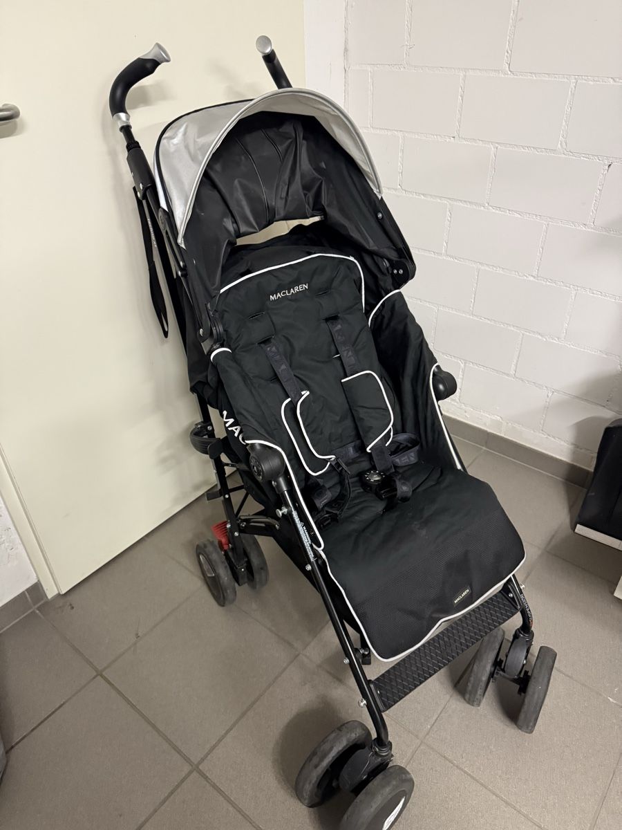 Mclaren Carrozzine: Maclaren Techno XT Stroller - Black - Incl. Rain Cover – Usato da Lufingen venduto da csi_kt8q 6