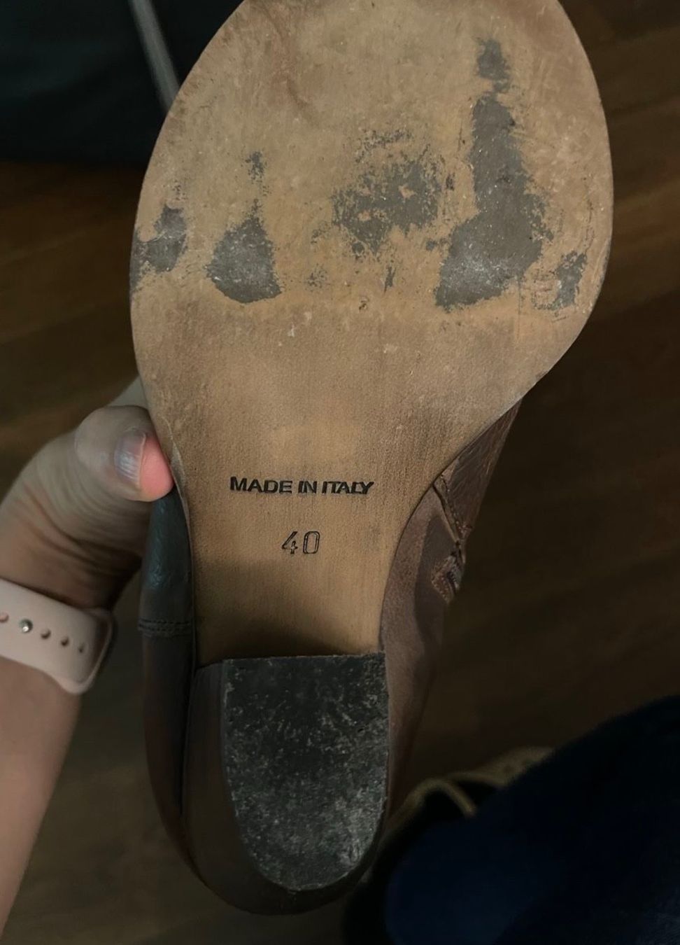 Damenschuhe: Cowboy Stiefel braun - Gr. 40 – Gebraucht aus Diepoldsau von Soleil0425 5