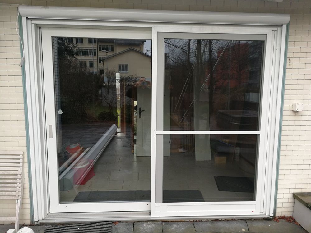 Schiebetür weiss Terrassentür 3
