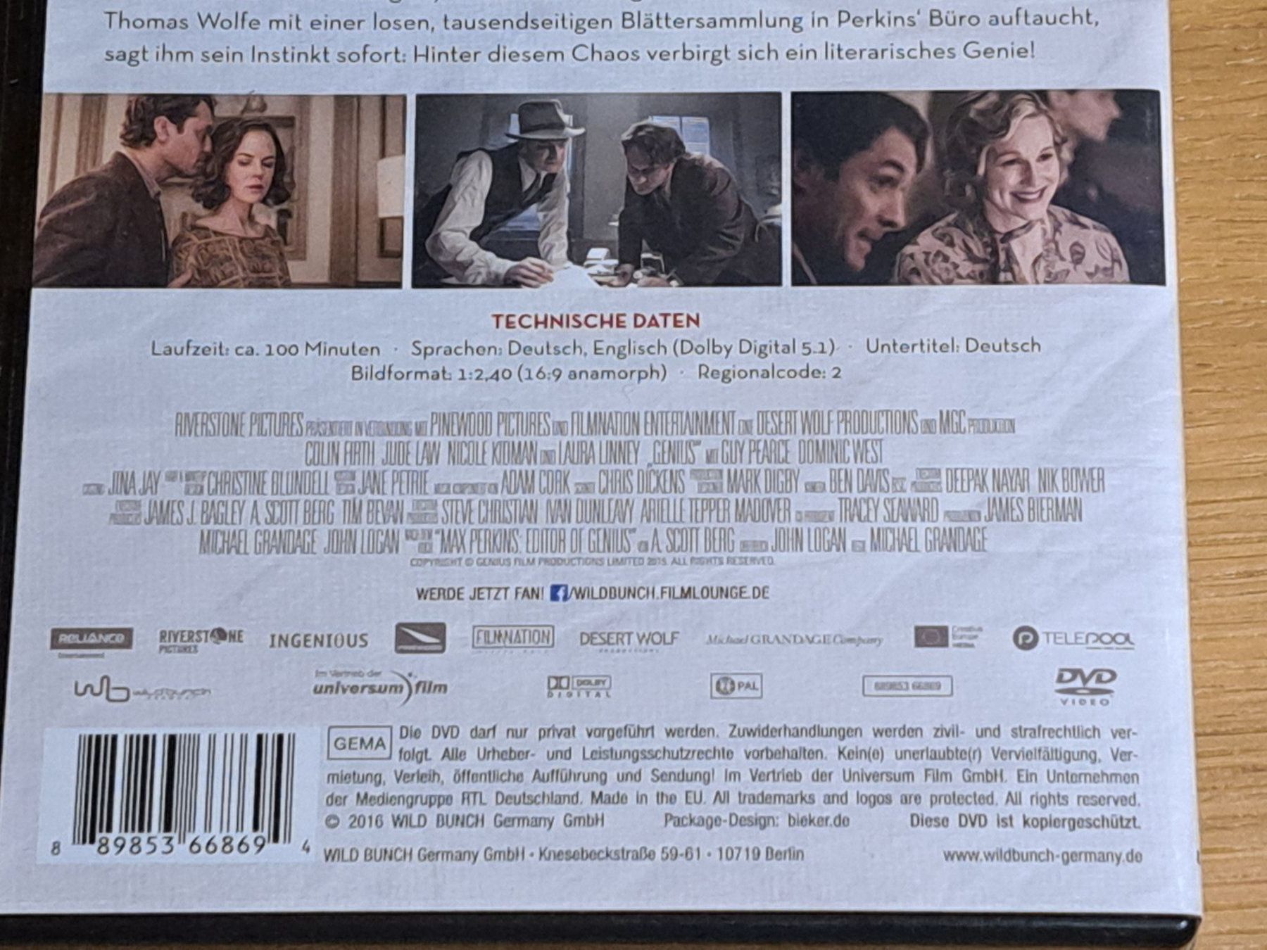 Alle DVDs: DVD Genius - Die tausend Seiten einer Freundschaft – Neu (gemäss Beschreibung) aus Unterseen von Kanica 3