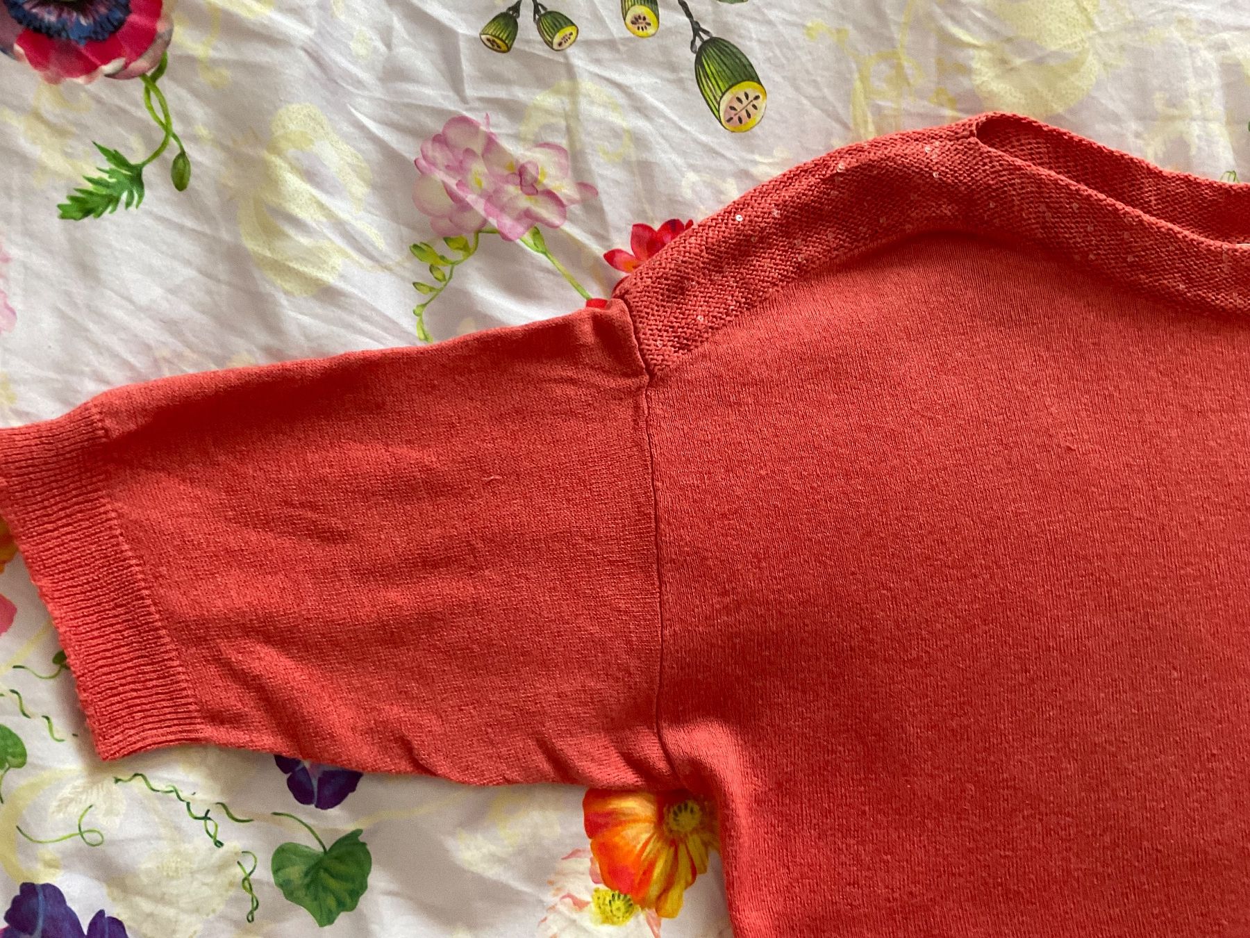Maglioni & Felpe: LE TRICOT PERUGIA Leinen Pullover Gr M orange – Usato da Urdorf venduto da alda02 4
