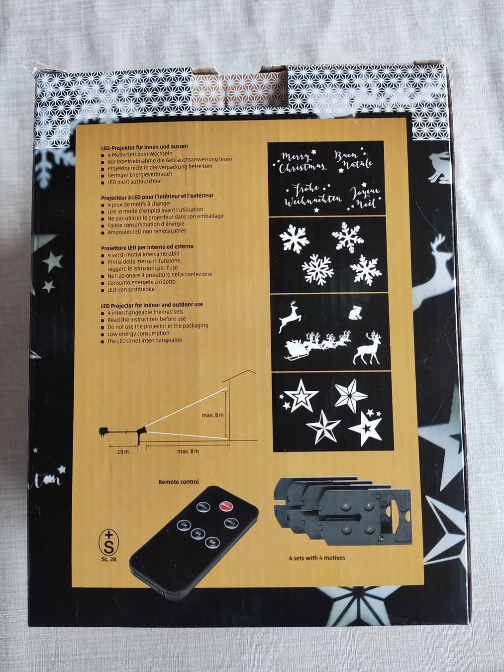 Proiettori: Christmas Motion Magic Beamer 2 / (4 LED / White) – Usato da Gränichen venduto da dani065 2