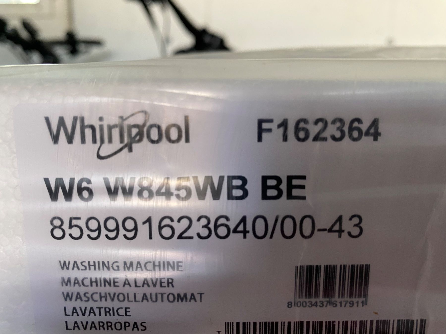 Whirlpool Lavatrici: Waschmaschine ORIGINALVERPACKT – Nuovo e nell'imballaggio originale da Reichenburg venduto da Roddick 4