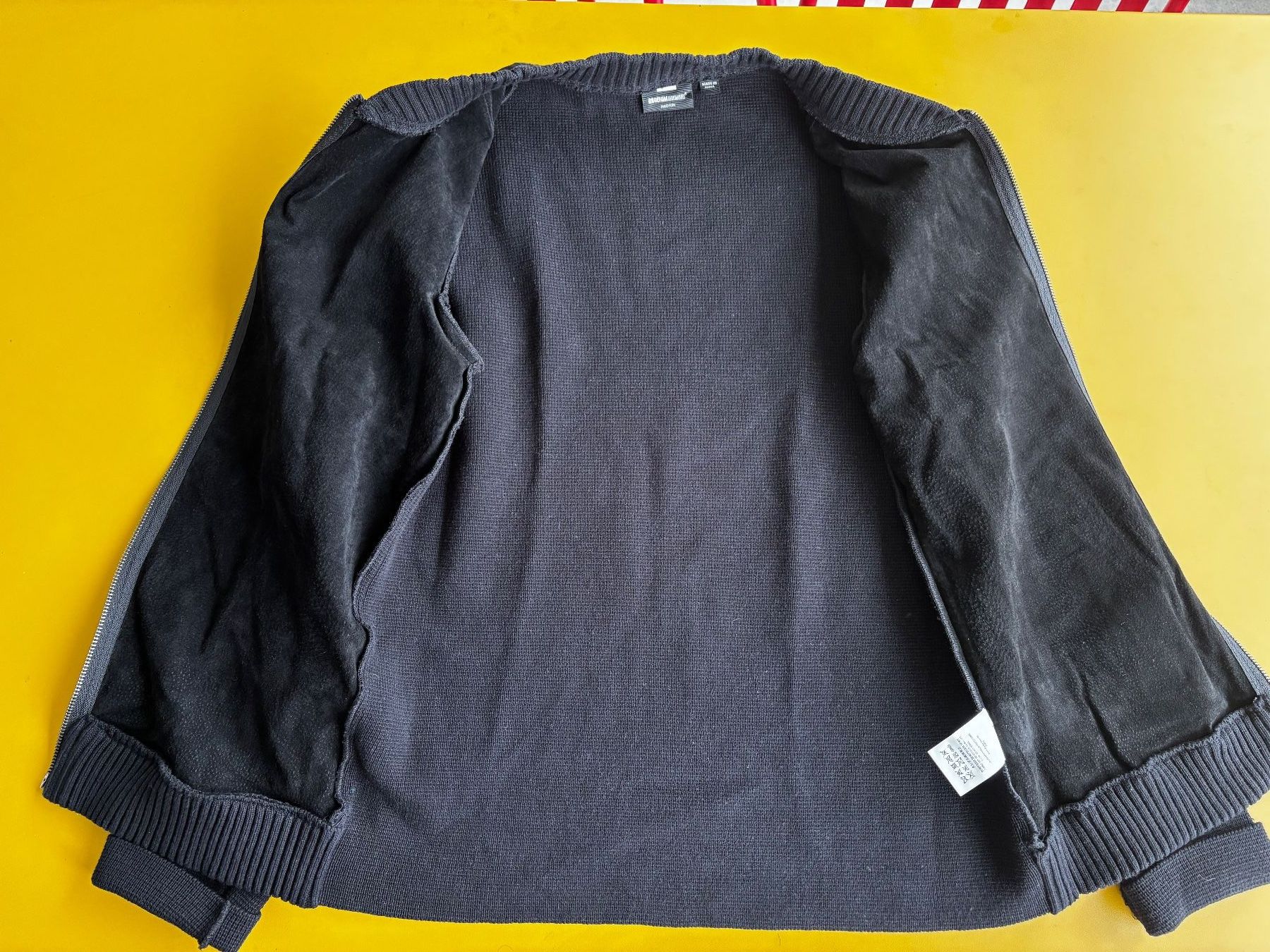 Giacche: DrDenim Jeansmakers: Wildlederjacke Gr. M schwarz – Usato da Zürich venduto da CallMeAppetite 3