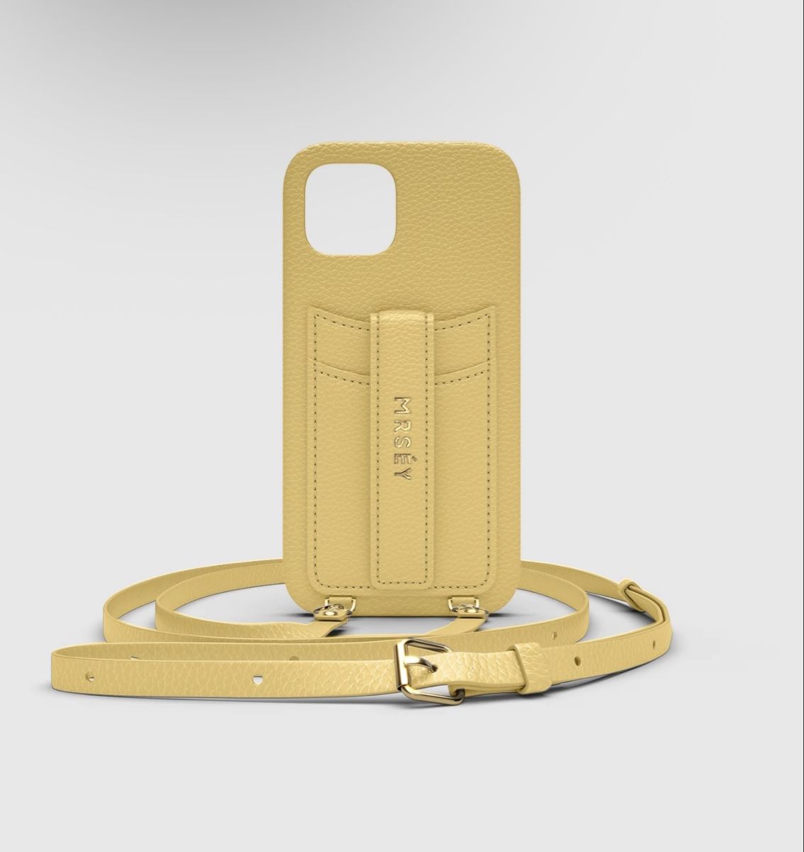 Mrséy Cover & Protezioni schermo: NEU: Mrséy iPhone Crossbody mit Strap - gelb - iPhone 11 Pro – Nuovo e nell'imballaggio originale da Richterswil venduto da KAYLEIGH_77