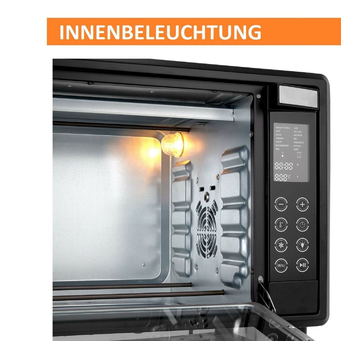 Backöfen: STILLSTERN Minibackofen LED 45L 2000W – Neu und originalverpackt aus Bottighofen von zaap 5