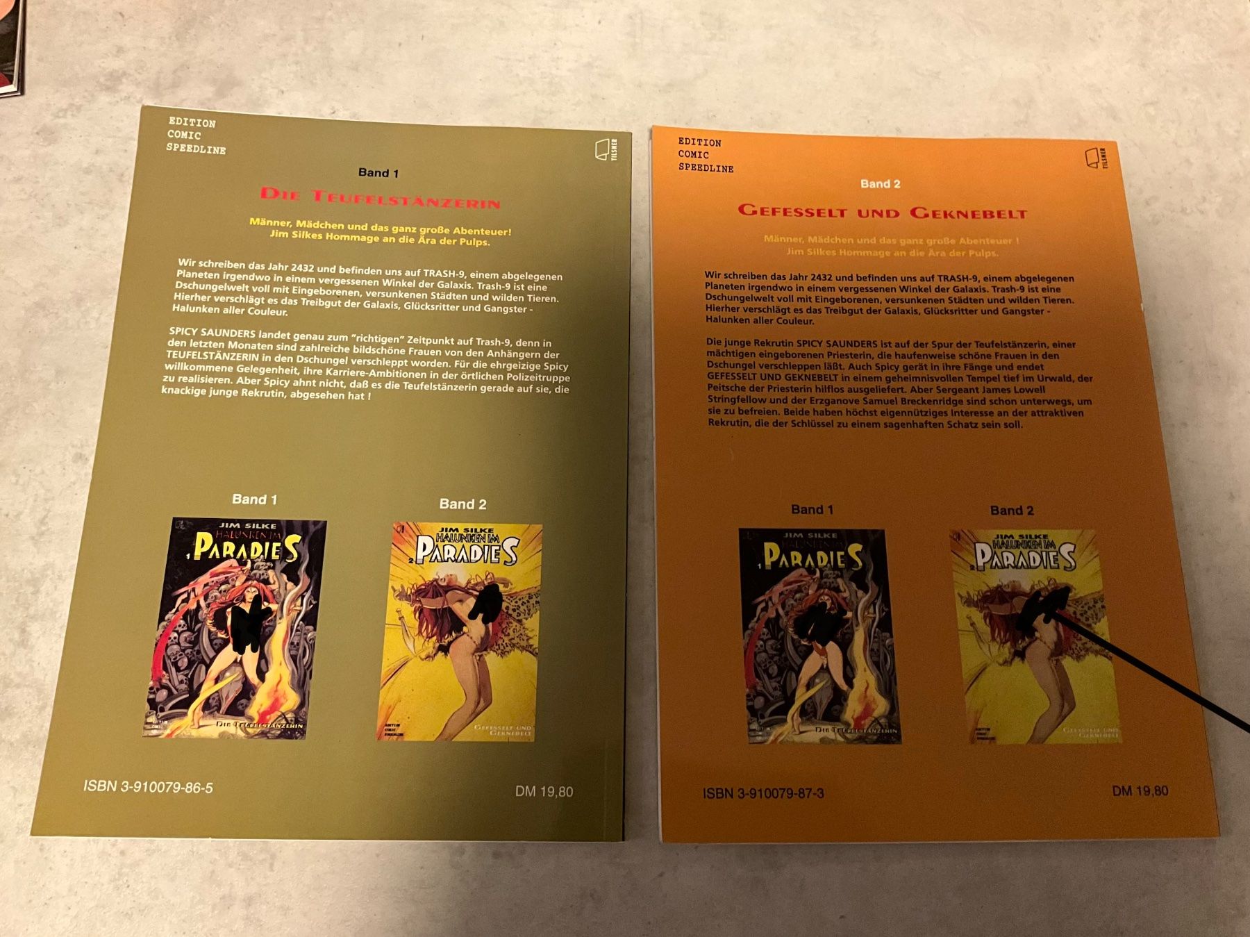 Fumetti: Halunken im Paradies Bd. 1+2 – Usato da Agriswil venduto da Ueli03 1