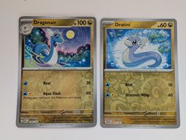 2-teiliges Evolutions-Set von Dratini & Dragonair 