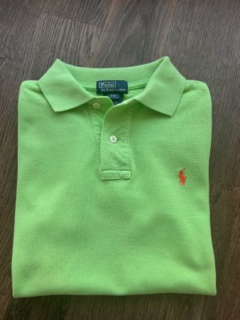 Ralph Lauren Kinder Polo, hellgrün, US Gr. 8 ~ EU Gr.128-134