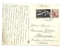 Ansichtskarte 28.XI.47 Ennenda – Stazzema (Italia Toscana)