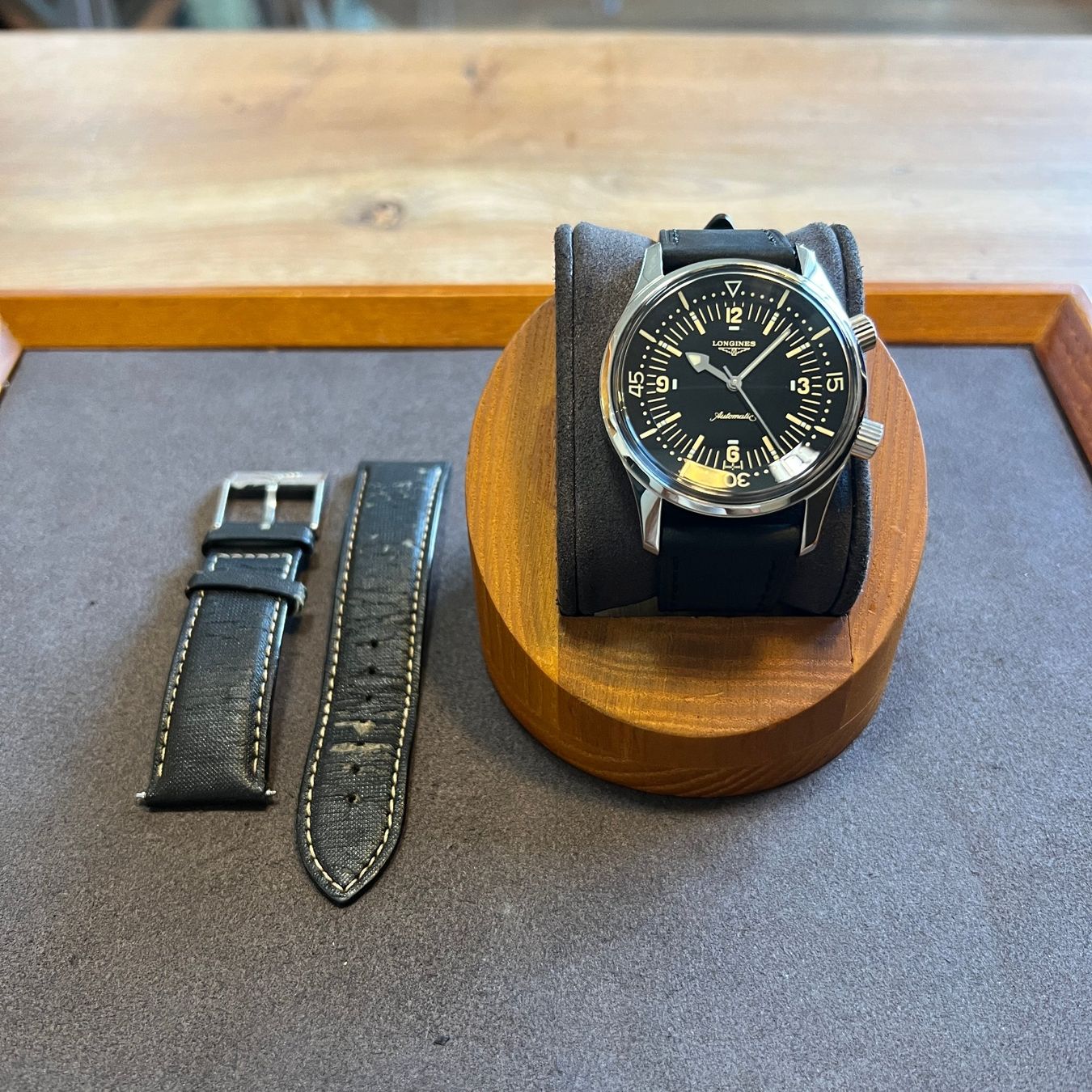 Longines Orologi: Longines Legend Diver Automatic Black Dial L3.674.4 – Usato da Carouge GE venduto da Watchaser 8