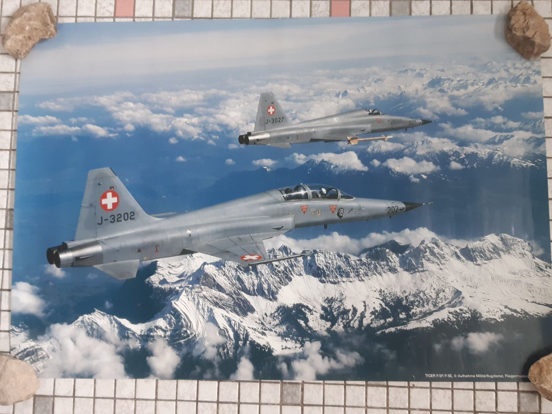 Cartoline postali: Tiger F-5E & F-5F Schweizer Luftwaffe – Usato da Giffers venduto da attila07