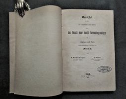 Stadt Zürich  Bericht an den Stadtrath   Berieselungsanlagen