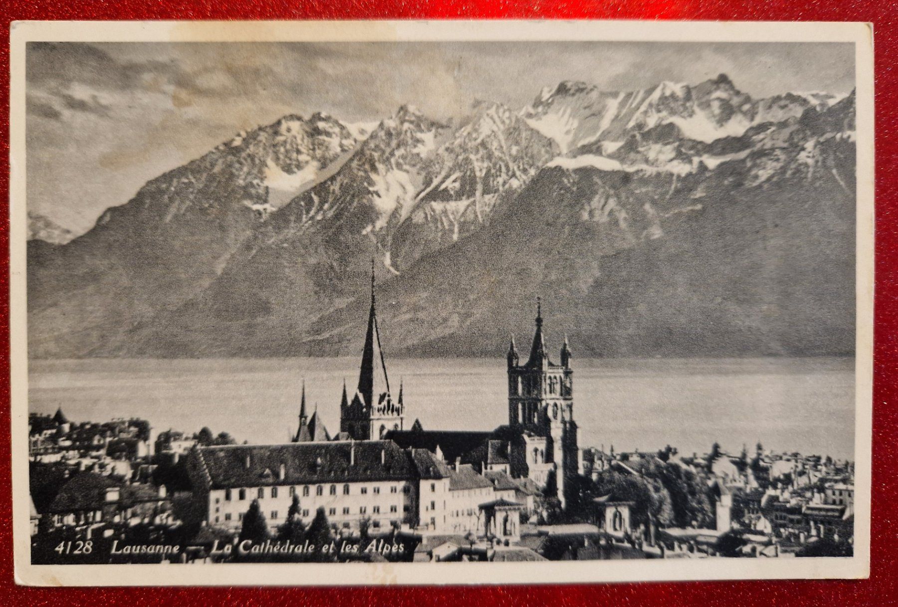 Ansichtskarten: Lausanne Kathedrale und Alpen – Neu (gemäss Beschreibung) aus Melchnau von Fishel