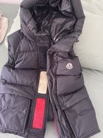 Moncler Daunenweste dunkelblau Grösse 1