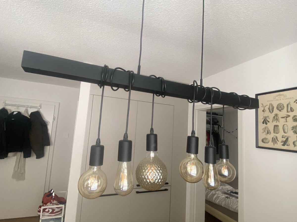 Lampadari & plafoniere: Stilvolle Hängelampe mit 5 Birnen – Usato da Liebefeld venduto da ale_8m77